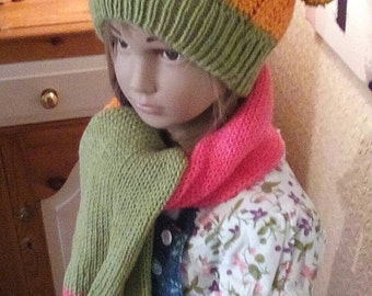 Swirly Swoosh Knitting Hat Pattern